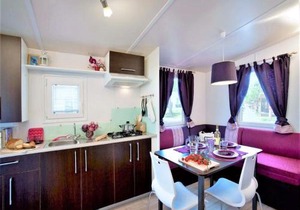 Simplistic mobile home in Castiglione del Lago near lake