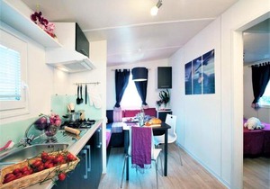 Simplistic mobile home in Castiglione del Lago near lake