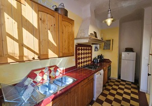 Single storey house with sea view