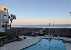 Sit Back and Relax.enjoy the spectacular view from the screened porch!