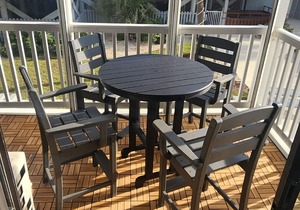 Sit Back and Relax.enjoy the spectacular view from the screened porch!