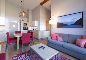 Ski-in/ski-out & foot of the slopes, 7th floor, view mountain, fitness, swimming pool, sauna, hammam