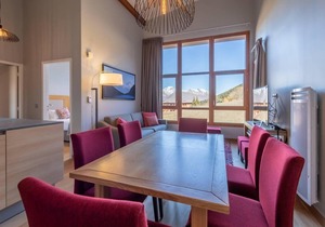 Ski-in/ski-out & foot of the slopes, 7th floor, view mountain, fitness, swimming pool, sauna, hammam
