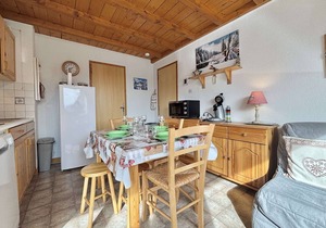 Ski-In/Ski-Out 2-Room Apartment with Terrace at Crest-Voland - Sleeps 4
