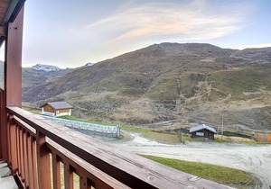Ski-in/ski-out & foot of the slopes, 4th floor, view mountain, balcony, tv, ski locker, 26m²