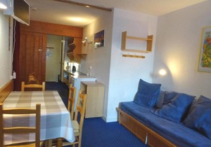 Ski-in/ski-out & foot of the slopes, Ground floor, tv, 25m², Les Arcs