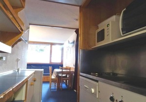 Ski-in/ski-out & foot of the slopes, Ground floor, tv, 25m², Les Arcs
