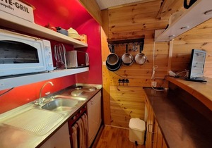 Ski-in/ski-out & foot of the slopes, 1st floor, balcony, tv, ski locker, 33m², Les Arcs