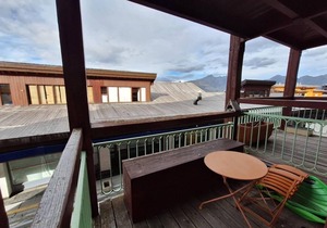 Ski-in/ski-out & foot of the slopes, 1st floor, balcony, tv, ski locker, 33m², Les Arcs
