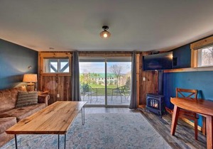 Slopeside Burke Mountain Condo with Fireplace!