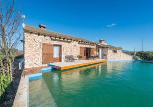 SON MOREI CAN SOCIAS - Rural villa with private natural pool. Free WiFi