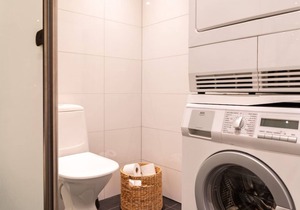 Spacious and central apartment with private sauna