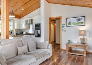 Spacious and luxurious lodge.
