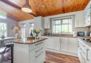Spacious and luxurious lodge.