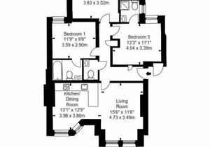 Spacious and Modern 3 Bedroom Flat (Lower Ground Floor)