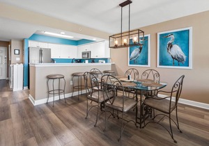 Spacious and stylish condo is perfect for a beach getaway full of adventure, relaxation, and fun.