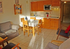 Spacious apartment in the heart of Samoëns with WiFi and private parking, pets allowed