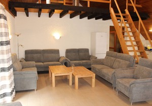Spacious apartment with top equipment for 12 people in the volcanic soap