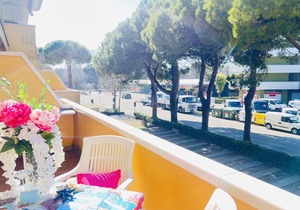 Spacious apartment with large balcony