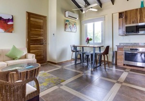 Spacious Condo w/ Kitchen, Balcony, & WiFi - Steps to Beach, Dining, & Shops