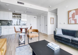 Spacious Oakland 1BR w/AC, W/D, Sky Deck, next to BART, by Blueground