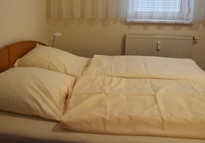 Spaciously furnished holiday apartment (48sqm) with balcony / terrace