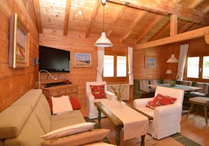 STA-12 - Log house with rustic charm & modern furnishings. - Nature experience village
