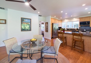 Steps to beach, tropical garden and private pool