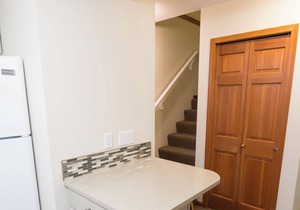 Stoney Creek Lagoons condo featuring a quiet setting with a convenient Whistler Village location.