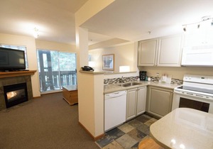 Stoney Creek Lagoons condo featuring a quiet setting with a convenient Whistler Village location.