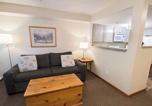Stoney Creek Lagoons condo featuring a quiet setting with a convenient Whistler Village location.