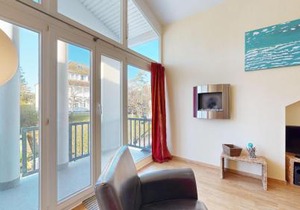 strandnahe FeWo mit 2 Schlafzimmern und Balkon, Villa Strandidyll, Binz