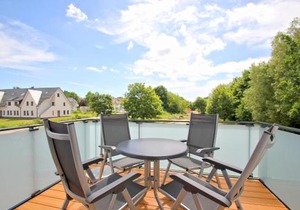 strandnahe FeWo mit Balkon, gratis Nutzung vom AHOI Erlebnisbad und Sauna in Sellin - Rex Rugia FeWo 11-6