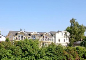 Strandvilla Böck FeWo 13 strandnah, Balkon, Meerblick