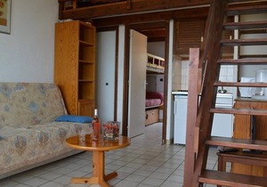 Studio with mezzanine for 5, near the beach, pets allowed - Saint Pierre la Mer