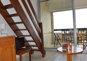 Studio with mezzanine for 5, near the beach, pets allowed - Saint Pierre la Mer