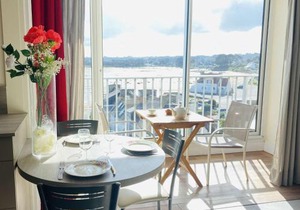 Studio à Trégastel avec Wifi, parking et vue sur mer - FR-1-542-36