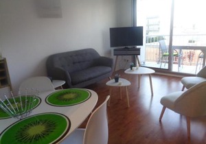 Studio 24m² au Centre d'Arcachon, proche Gare et Plage, Balcon Sud - FR-1-374-104
