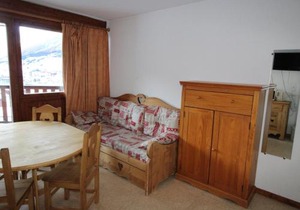 Studio 3 Personnes avec Balcon à Val Cenis Le Haut, Proche Pistes et Commerces - FR-1-508-182