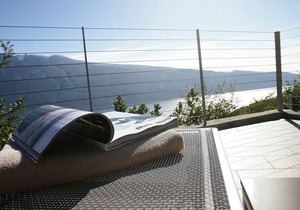 Studio 4 beds, garden, sauna, swimming pool
