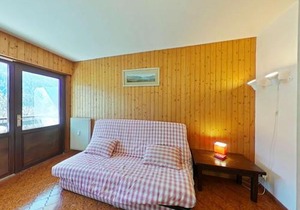 Studio 4 couchages, proche télécabine, parking, animaux acceptés - FR-1-241-75