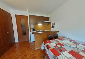 Studio 4 couchages, proche télécabine, parking, animaux acceptés - FR-1-241-75