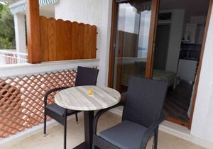 Studio apartment in Mošćenička Draga with Seaview, Terrace, Air condition, WIFI (4364-1)
