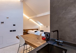 Studio Apartment 'App 303 Palazzo Cavour' with Mountain View, Wi-Fi and Air Conditioning