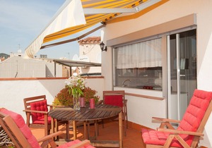 Studio apartment Barcelona with terrace