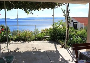 Studio apartment in Pisak with Seaview, Balcony, Air condition, WIFI (4722-3)