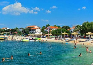 Studio Apartment in Vrsi with Terrace, Air conditioning, Wi-Fi (4824-1)
