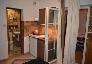 Studio Apartment in Vrsi with Terrace, Air conditioning, Wi-Fi (4824-1)