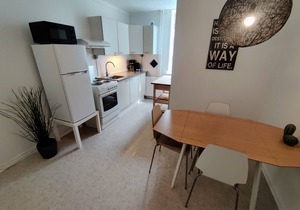 Studio Apartment With Private Patio - Provstegården Bed & Breakfast