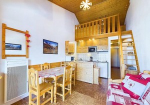 Studio Cabine et Mezzanine pour 4 pers à Montvalezan-La Rosière - FR-1-398-550